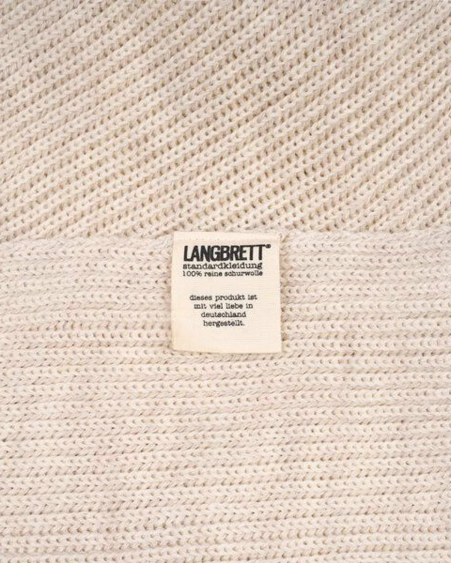 LANGBRETT schal rippstrick – Ansicht 3