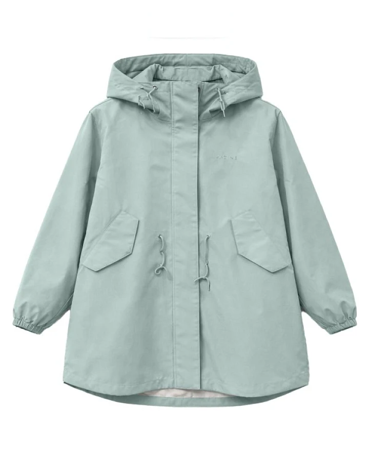 Mazine - Women's Loose Fit Light Parka - Mantel Gr XS grau