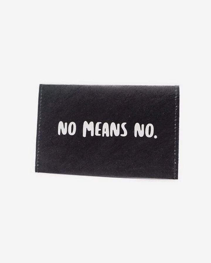 No Means No (Schwarz Weiß)