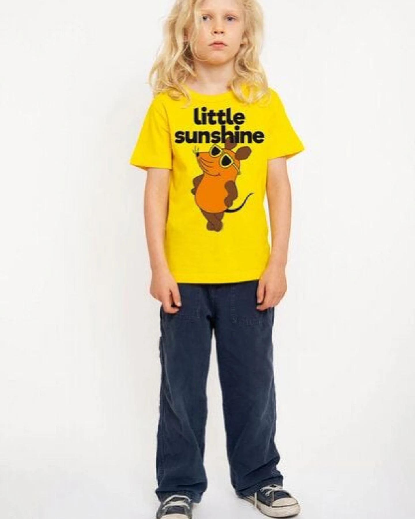 LOGOSH!RT LOGOSHIRT - Die Sendung mit der Maus - Maus - Little Sunshine - Bio T-Shirt Print - Kinder - Jungen & Mädchen – Ansicht 2
