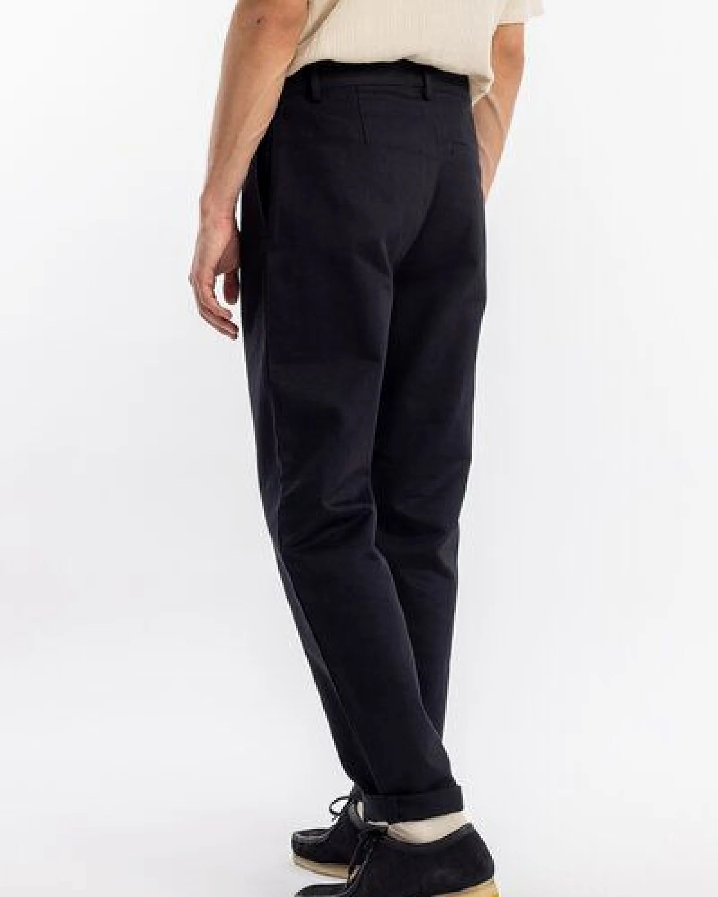 Rotholz Chino Hose aus Bio Baumwolle – Ansicht 3
