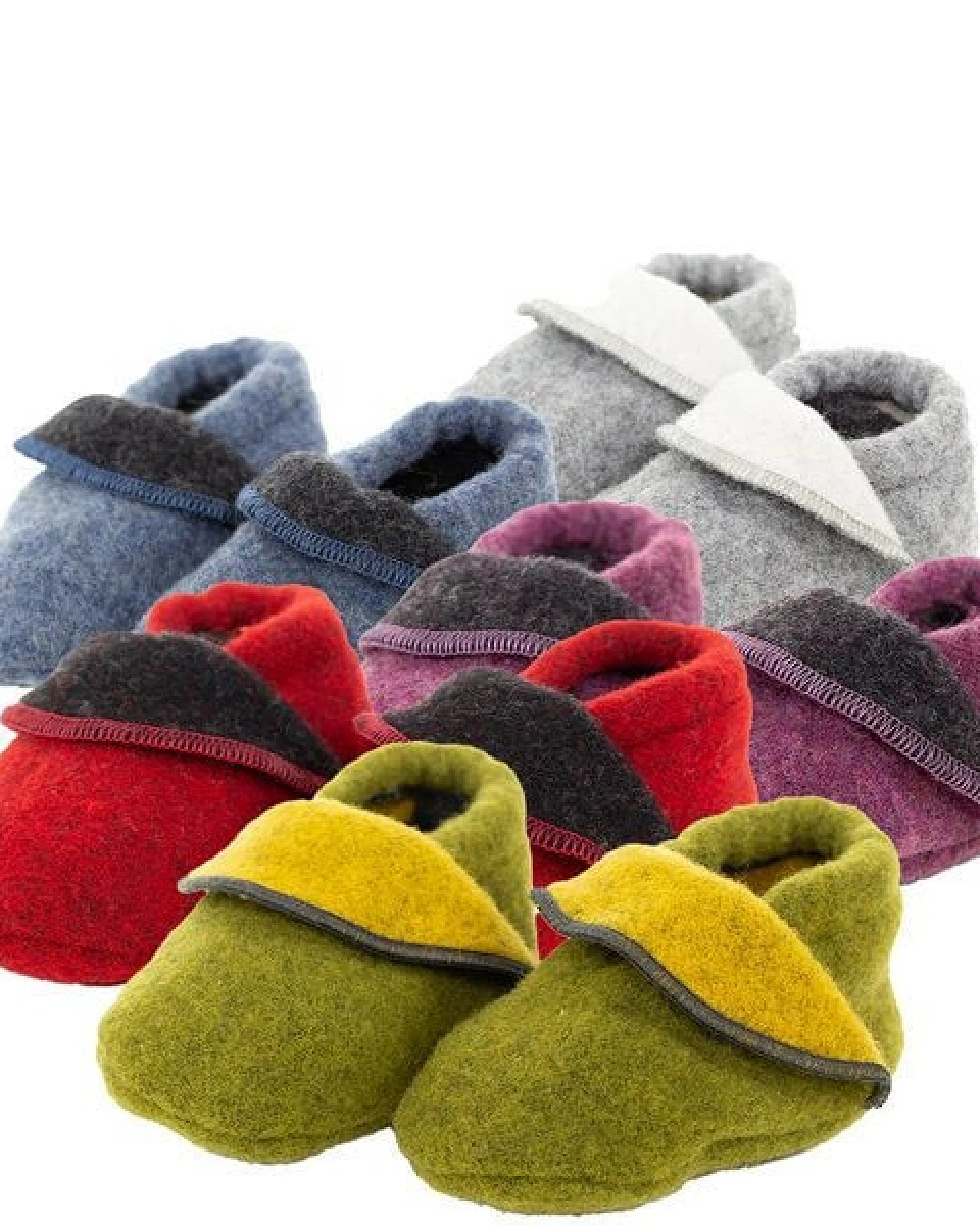 nahtur-design Babyschuhe aus 100% Flauschloden – Ansicht 2