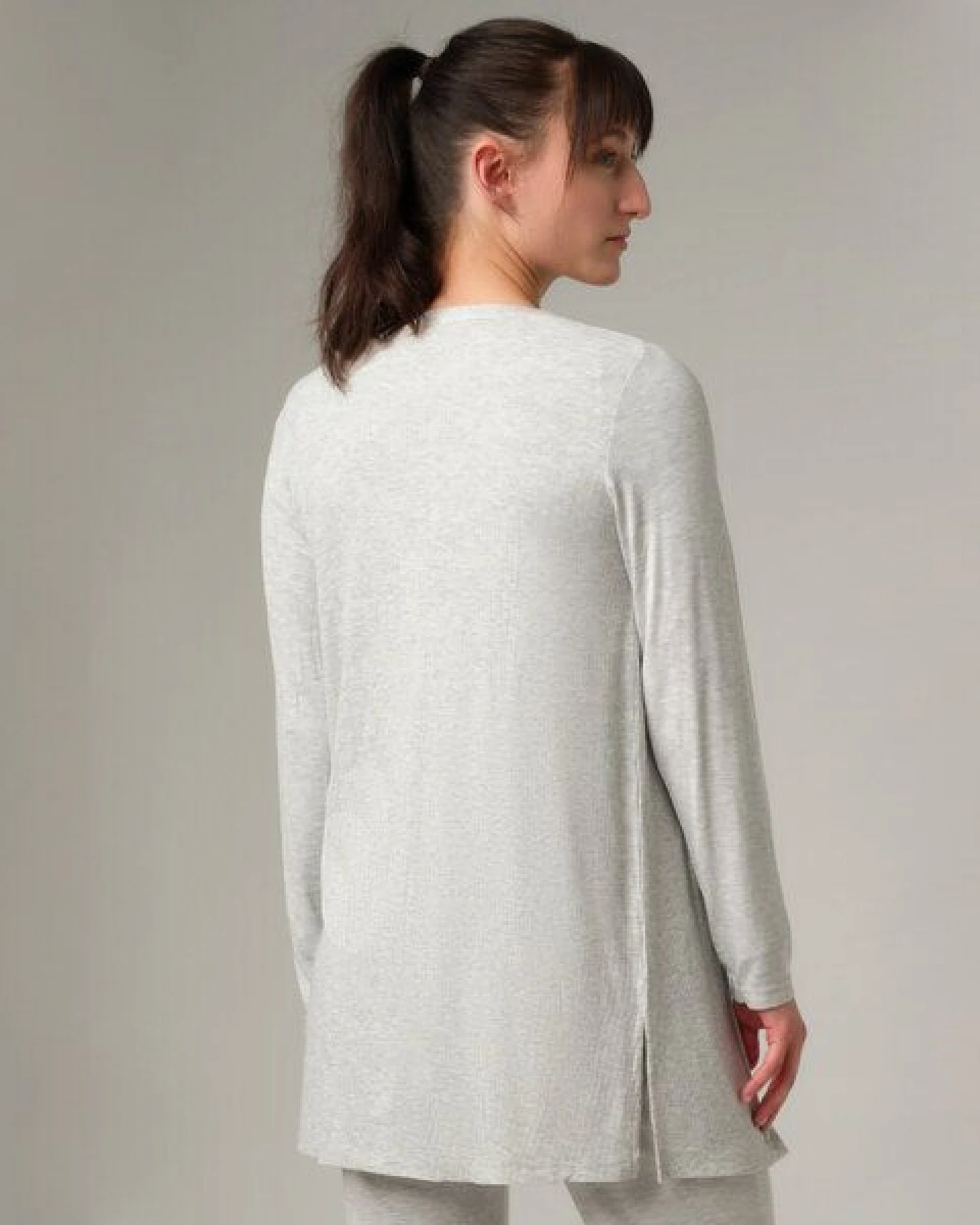 comazo Jacke langarm aus Micromodal / Elasthan – Ansicht 2