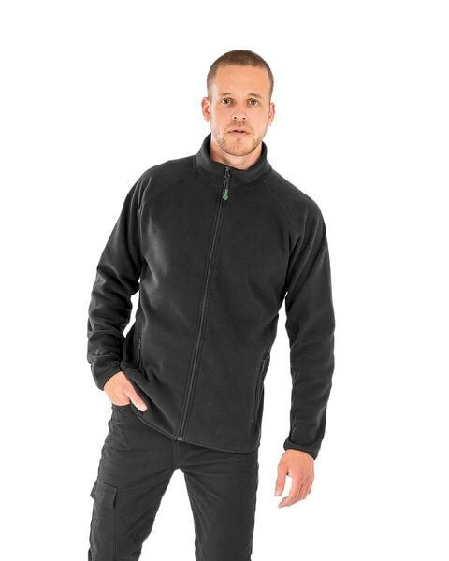 YTWOO Recycelte Unisex Polarthermie-Fleecejacke – Ansicht 3