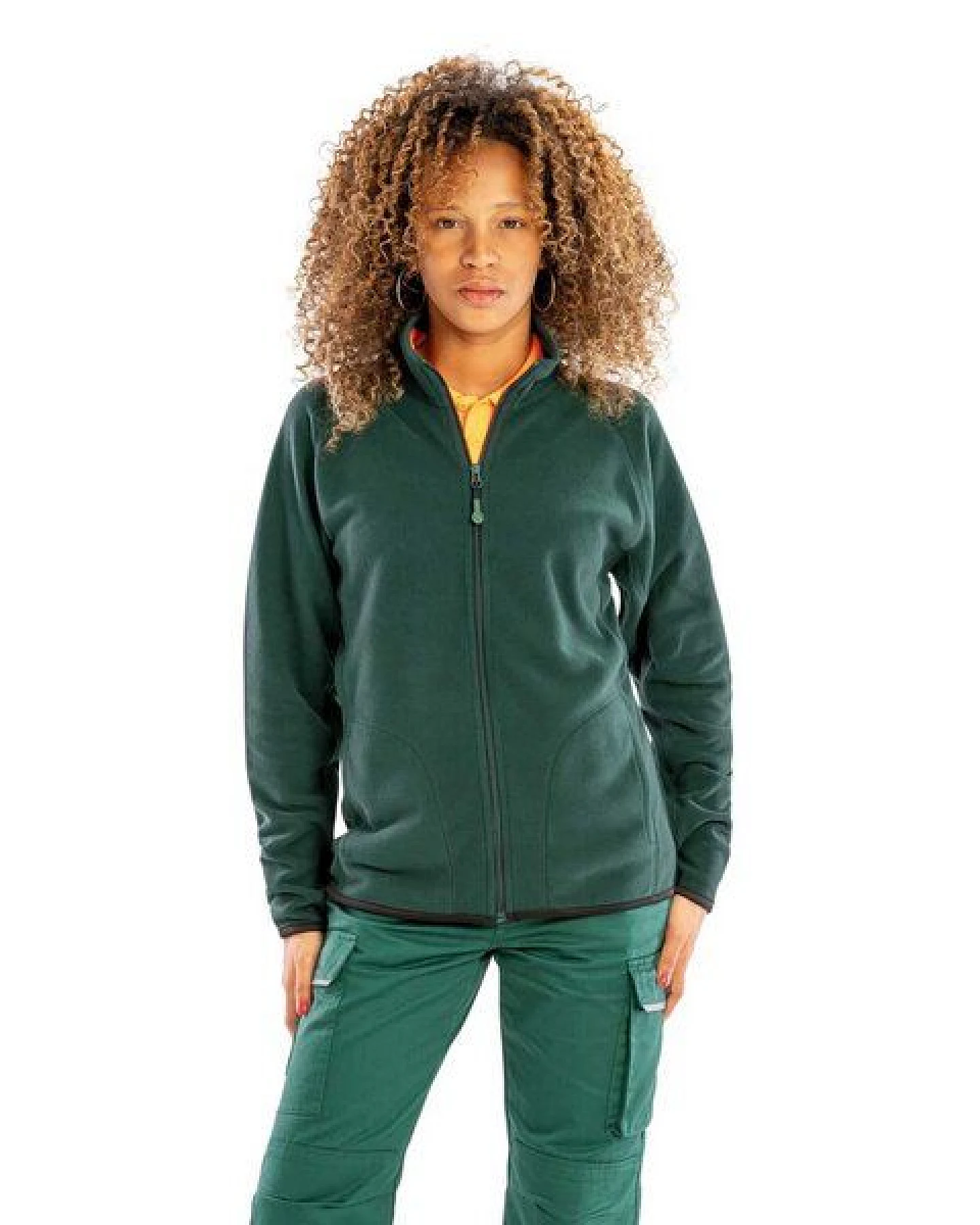 YTWOO Recycelte Unisex Polarthermie-Fleecejacke – Ansicht 3