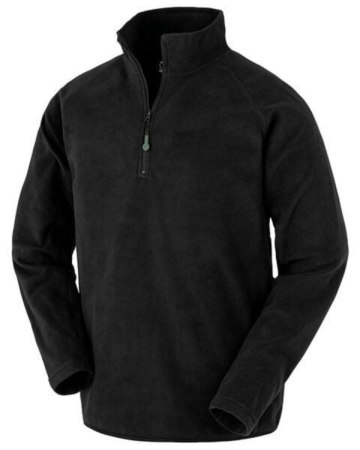 YTWOO Recycelter Unisex Microfleece-Pullover mit Reißverschlusskragen