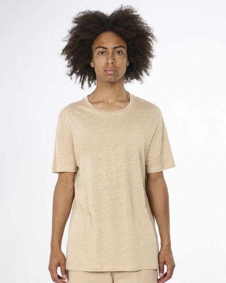 KnowledgeCotton Apparel Herren T-Shirt "Linen Tee" - GOTS/Vegan