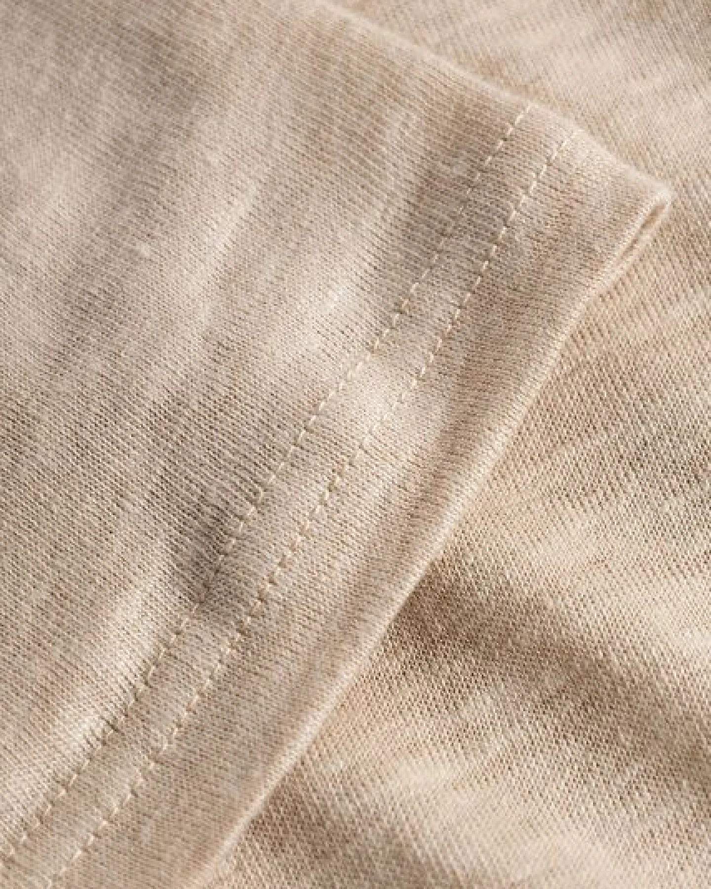KnowledgeCotton Apparel Herren T-Shirt "Linen Tee" - GOTS/Vegan – Ansicht 2