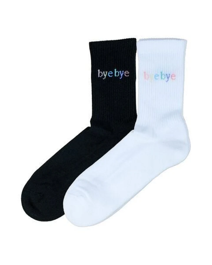 hey hey studios bye bye Rainbow Socken