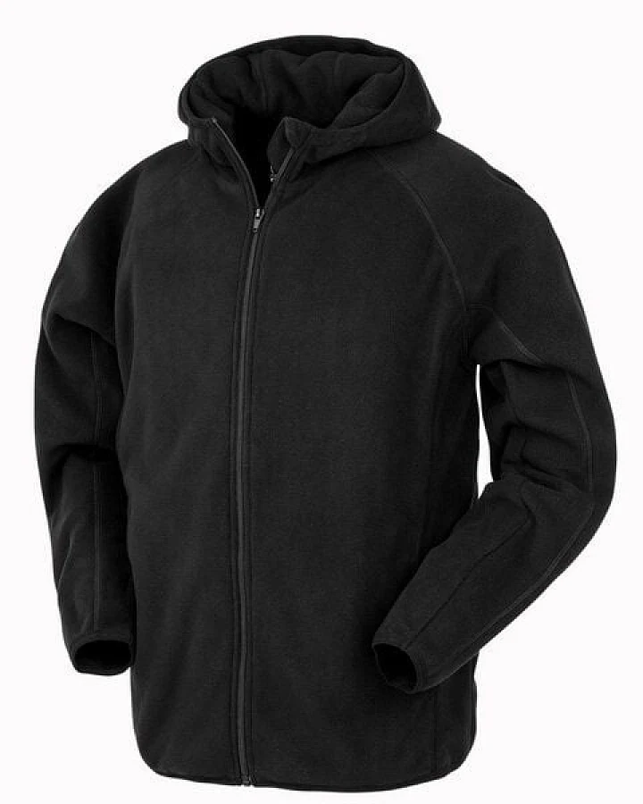 YTWOO Recycelte Unisex Fleecejacke mit Kapuze