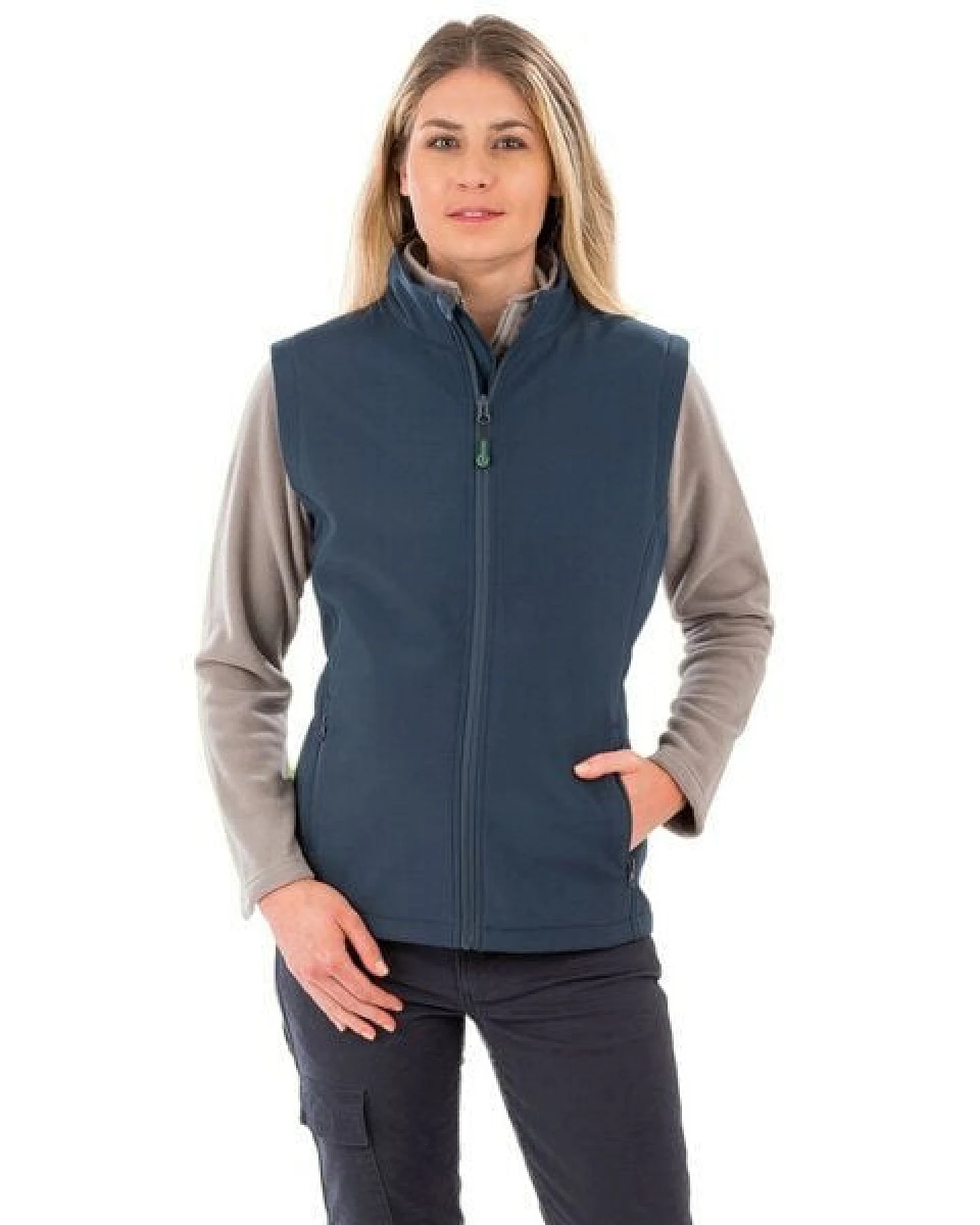 YTWOO Recycelte Softshell-Weste für Frauen – Ansicht 2