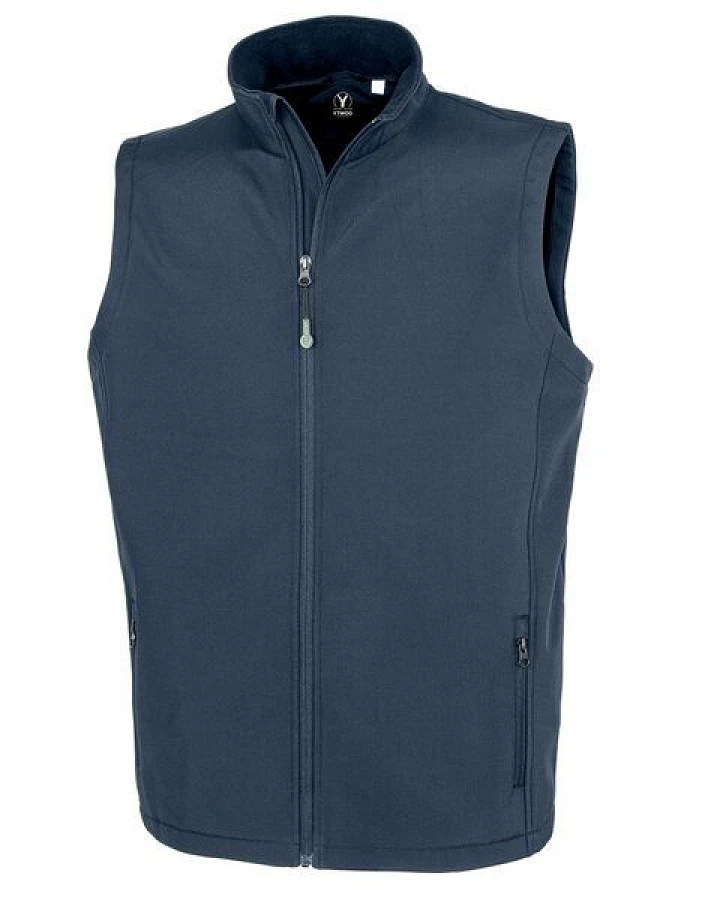 YTWOO Recycelte Softshell-Weste für Männer