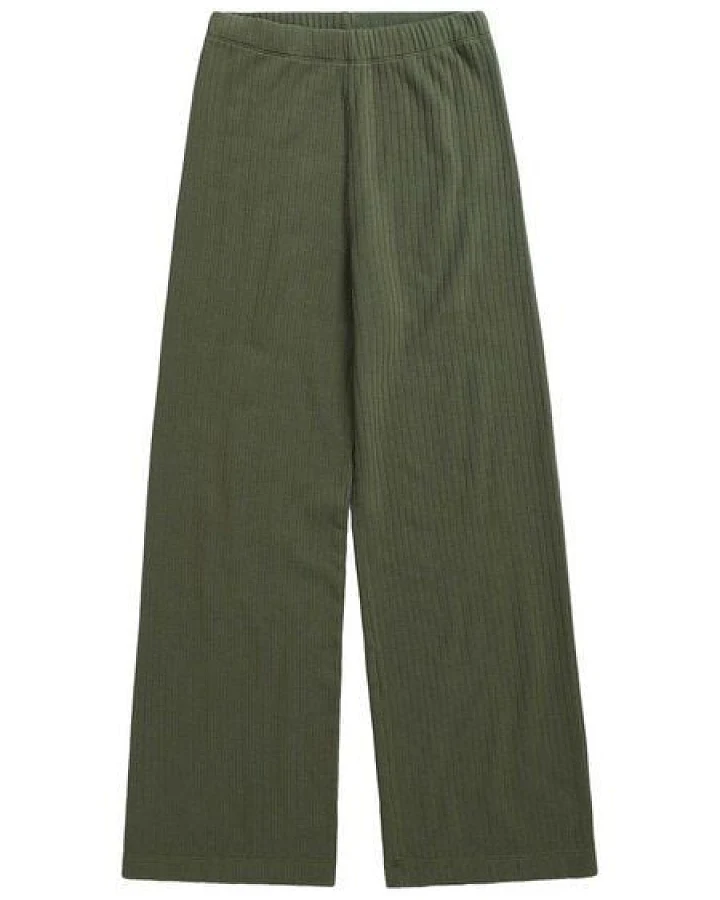 Rotholz Gerippte Hose aus Bio Baumwolle