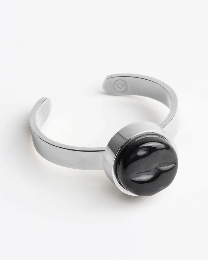 ALEXASCHA Größenverstellbarer Ring mit Stein