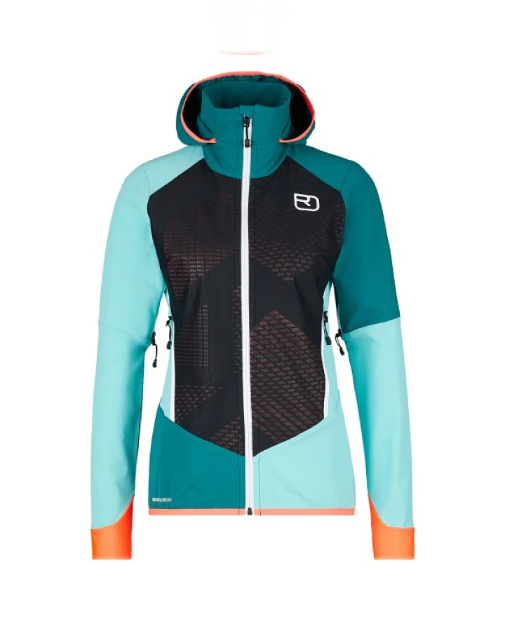 Ortovox - Women's Col Becchei Jacket - Softshelljacke Gr XS türkis