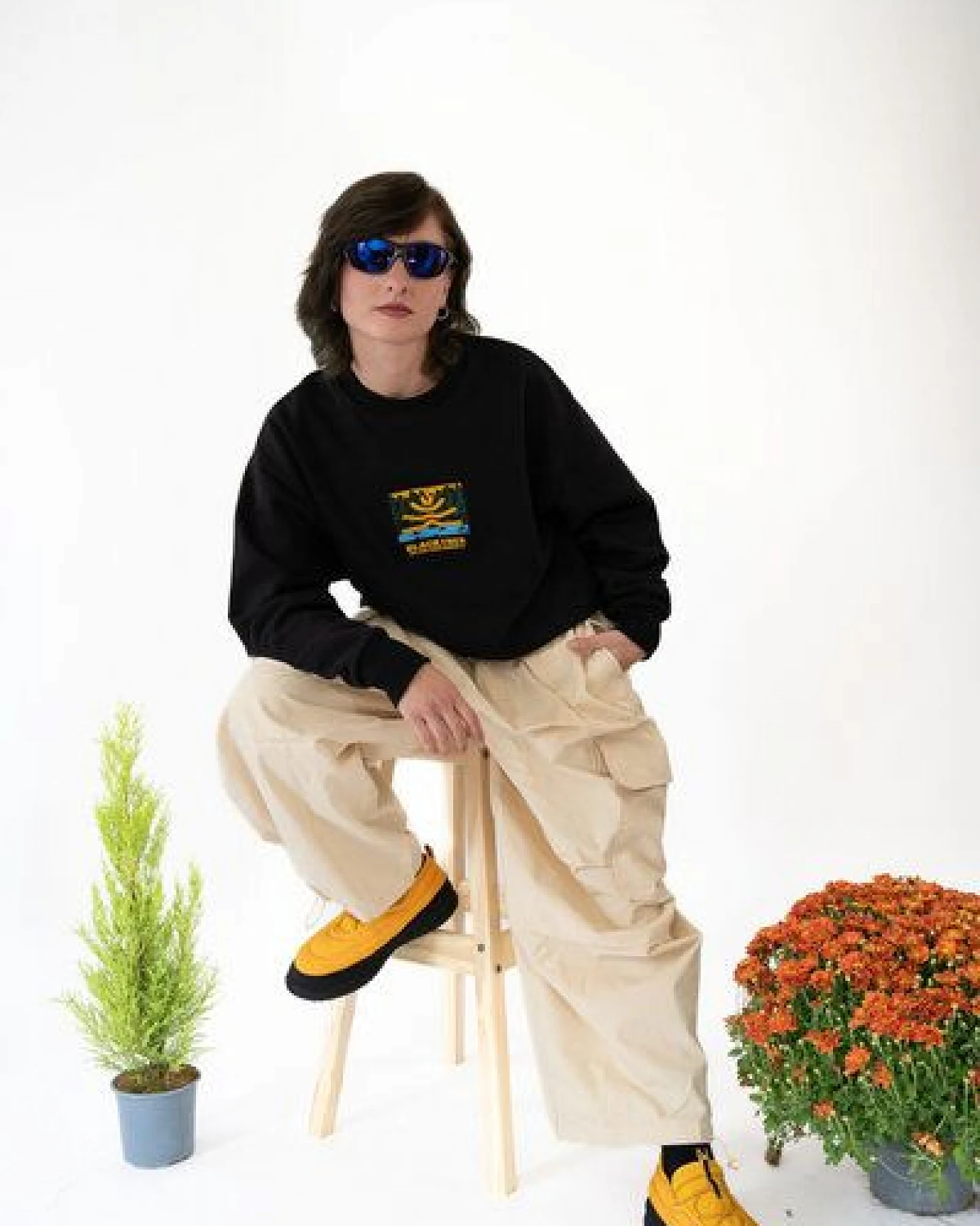 Black Tree Regeneration - Unisex - Oversize - 400g/sm - Premium Qualität – Ansicht 2