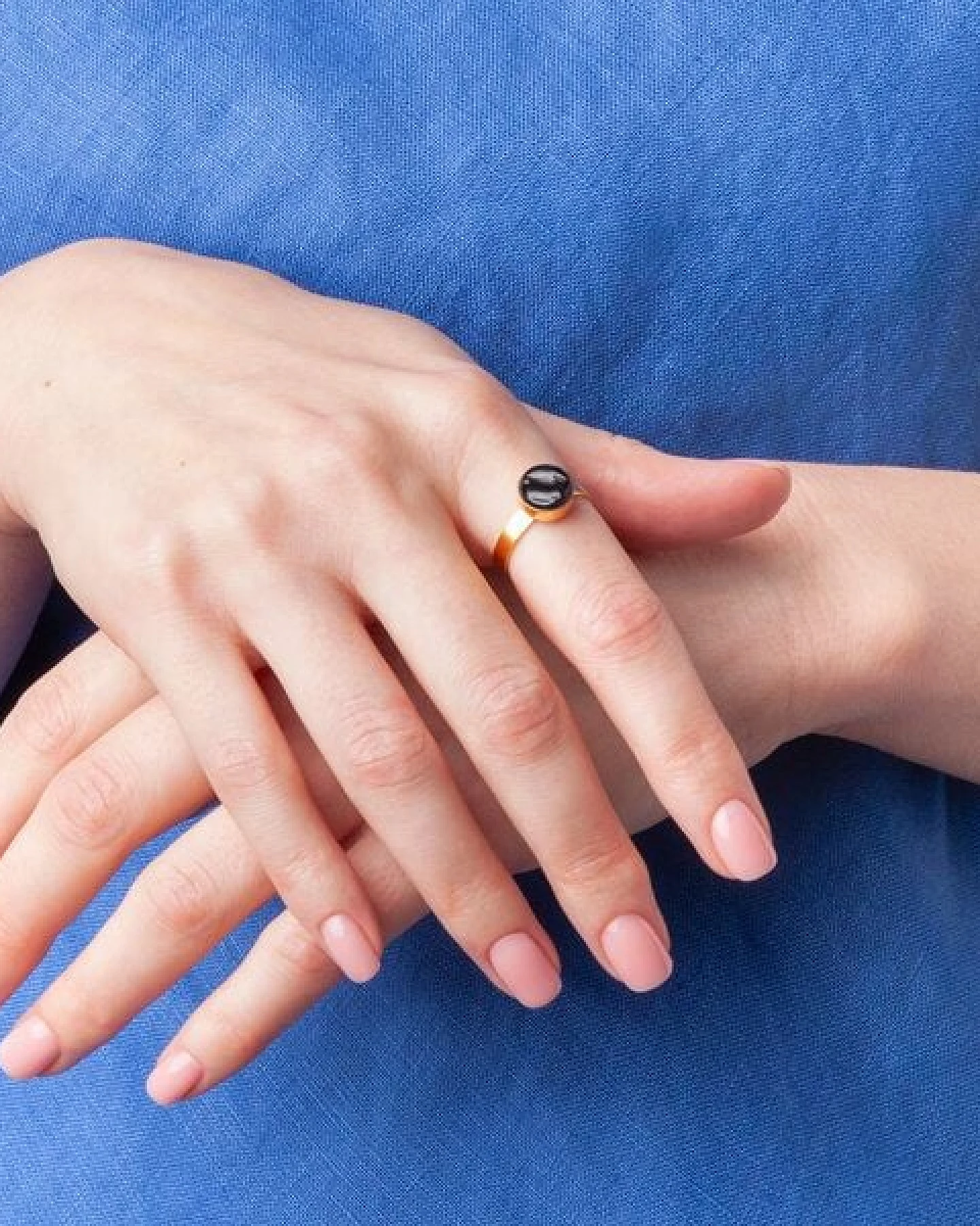 ALEXASCHA Größenverstellbarer Ring mit Stein – Ansicht 2