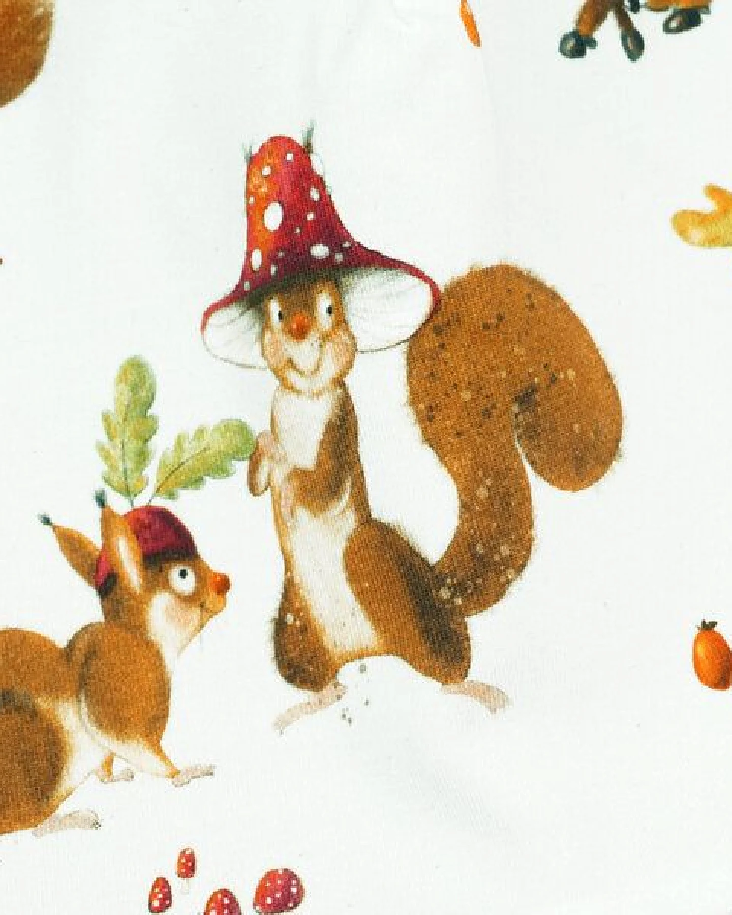 Sternchenwolke BIO Wendebeanie/Mütze "Waldtiere" – Ansicht 2