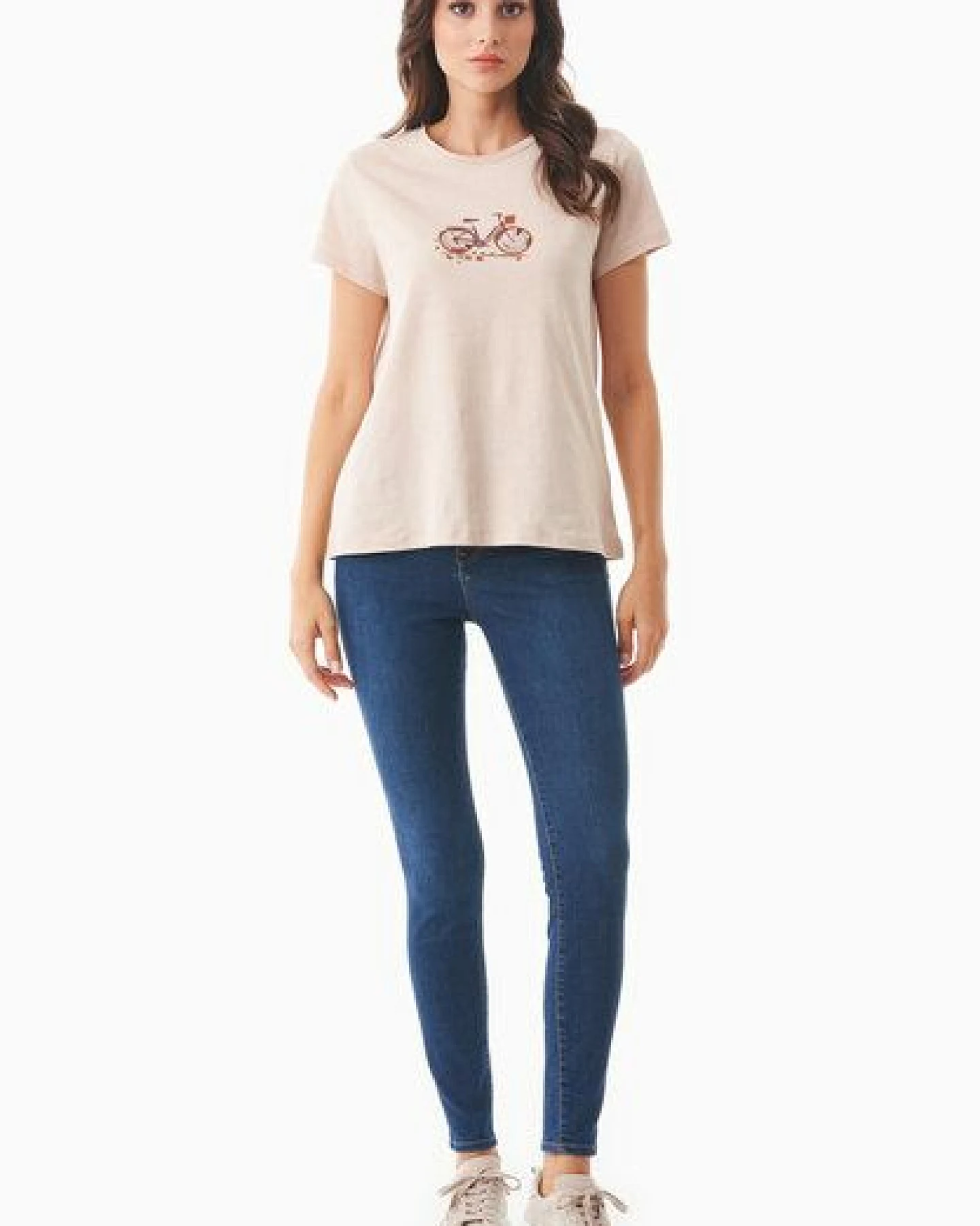 ORGANICATION T-Shirt aus Bio-Baumwolle mit Print – Ansicht 2