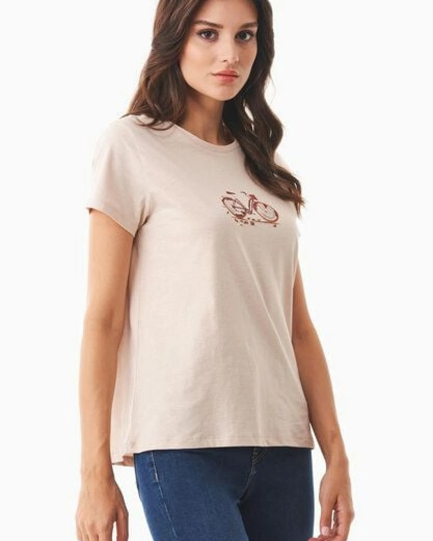 ORGANICATION T-Shirt aus Bio-Baumwolle mit Print – Ansicht 3