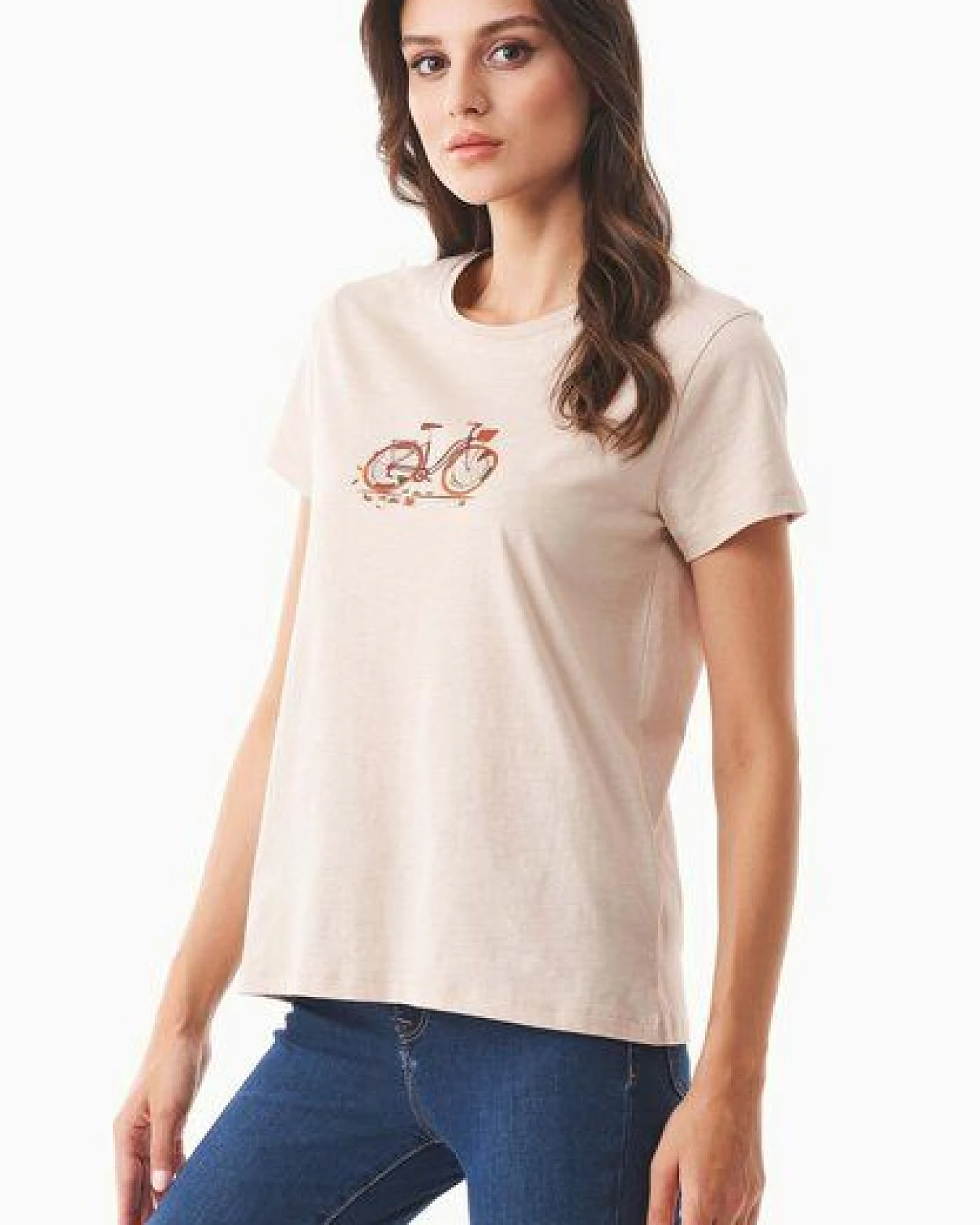 ORGANICATION T-Shirt aus Bio-Baumwolle mit Print – Ansicht 4
