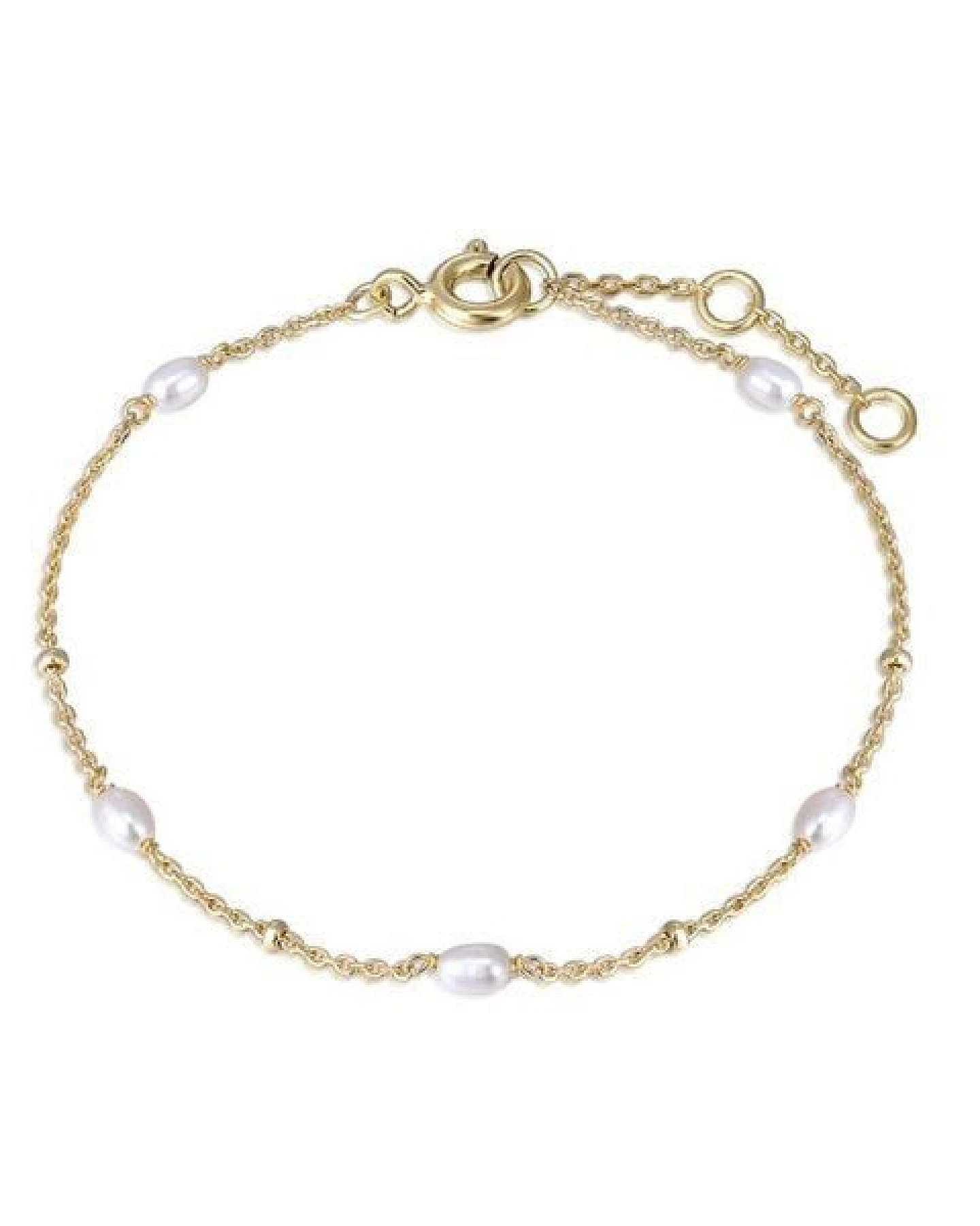 Eppi Silbernes Armband mit Perlen Malakai – Ansicht 2