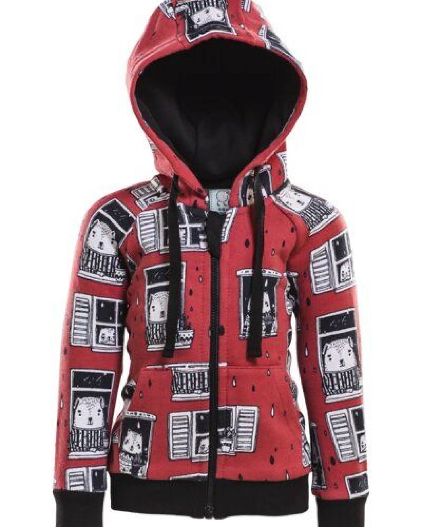igi natur Zip Hoodie-D1410 – Ansicht 2