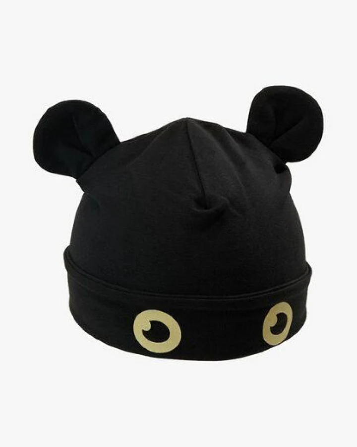 igi natur Winter Hat-Jet Black