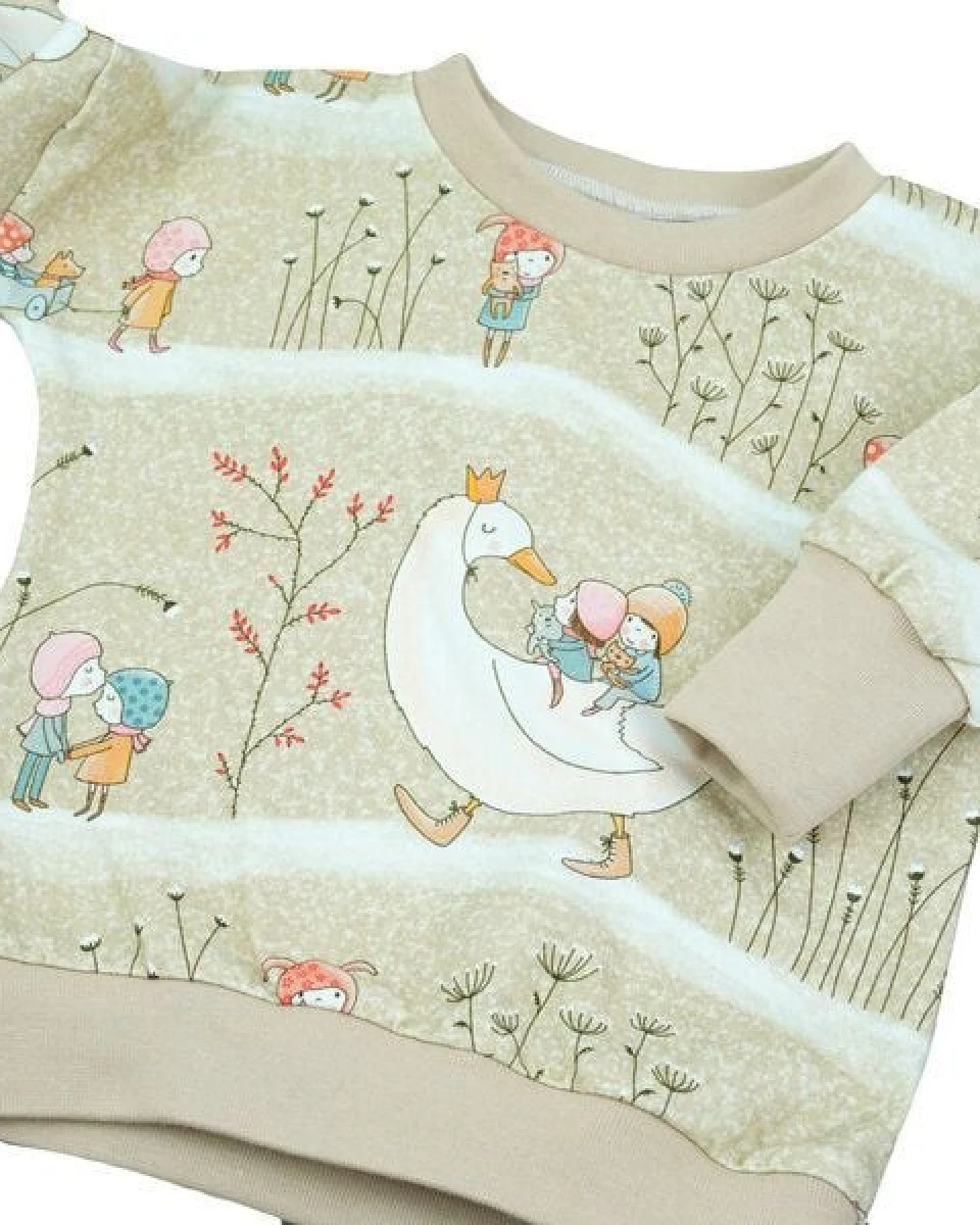 Sternchenwolke BIO Langarmshirt/Pulli "Winterkinder" – Ansicht 2