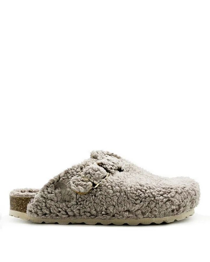 Veganer "thies ® Eco Teddy Clog" aus Biobaumwolle