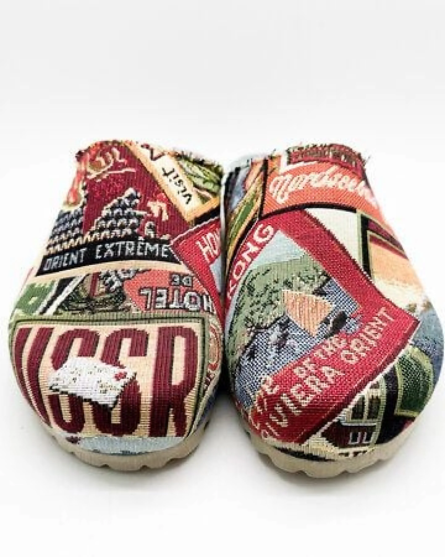 Veganer "thies ® Eco World Travel Clog" aus gewebtem Textil – Ansicht 4