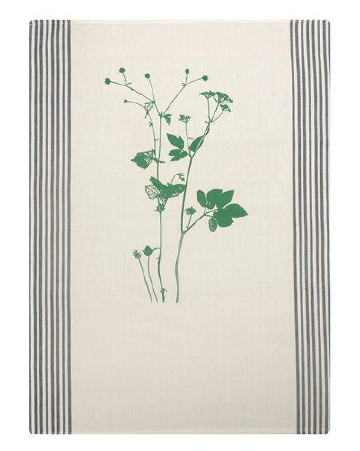 Hirschkind Bio & Fair-Trade-Geschirrtuch "Lovely Unkraut" – Ansicht 2