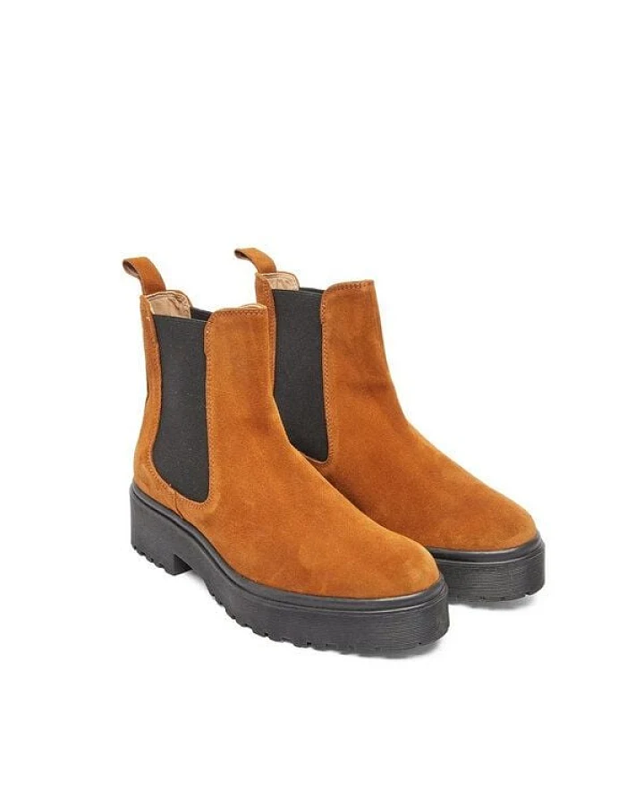 M.Moustache Leder Boot - Modell: Flora