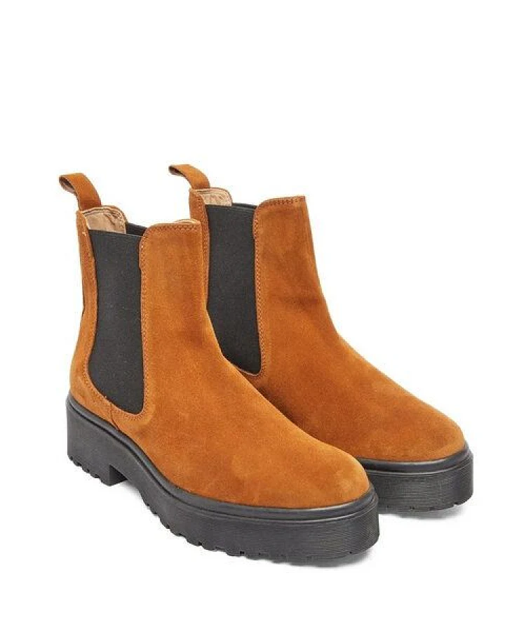 M.Moustache Leder Boot - Modell: Flora