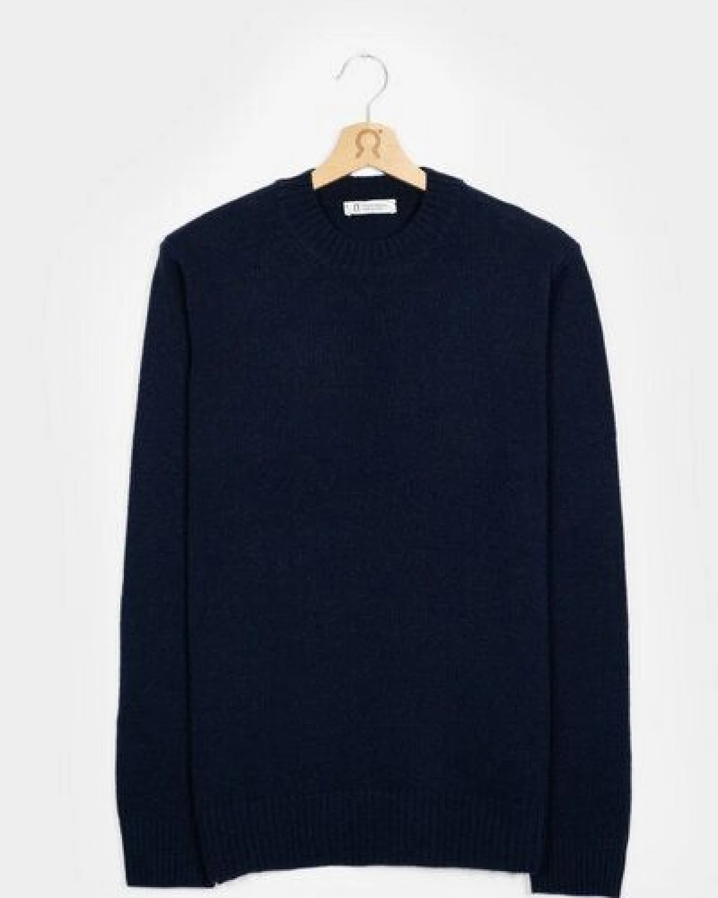 Rifò - Circular Fashion Made in Italy Herrenpullover Ferruccio aus recycelter Wolle – Ansicht 3