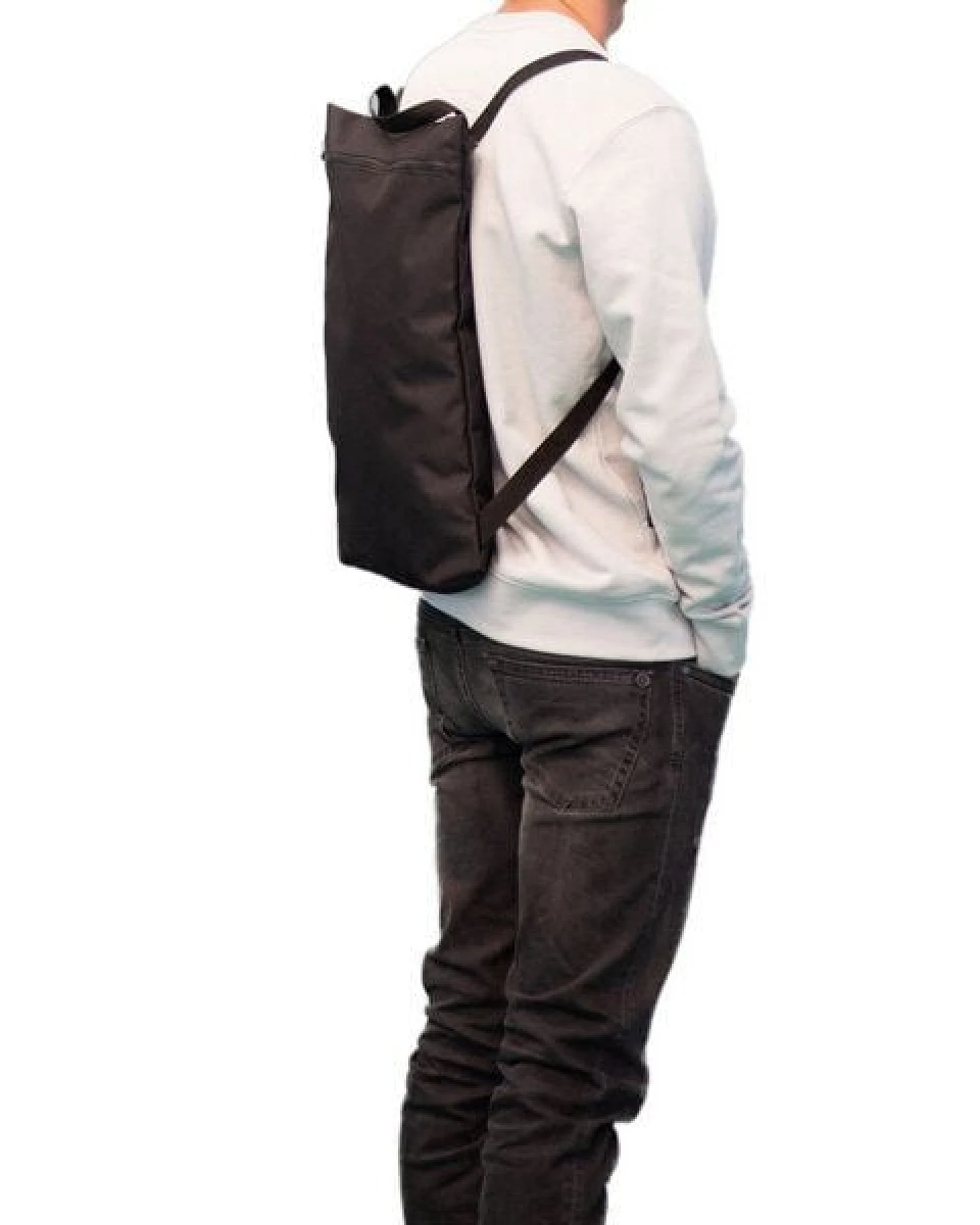 YTWOO Flacher, recycelter City-Rucksack – Ansicht 2