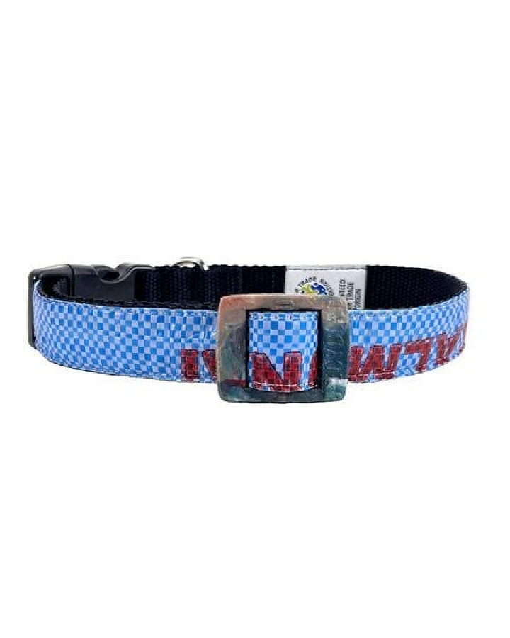 GOOPSI Hundehalsband "Style mich!" upcycling - versch. Farben & Größen