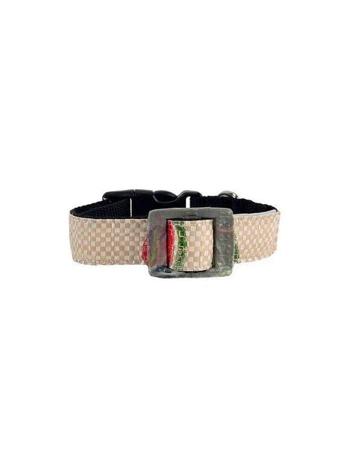 GOOPSI Hundehalsband "Style mich!" upcycling - versch. Farben & Größen