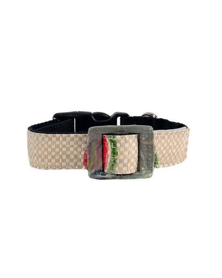 GOOPSI Hundehalsband "Style mich!" upcycling - versch. Farben & Größen