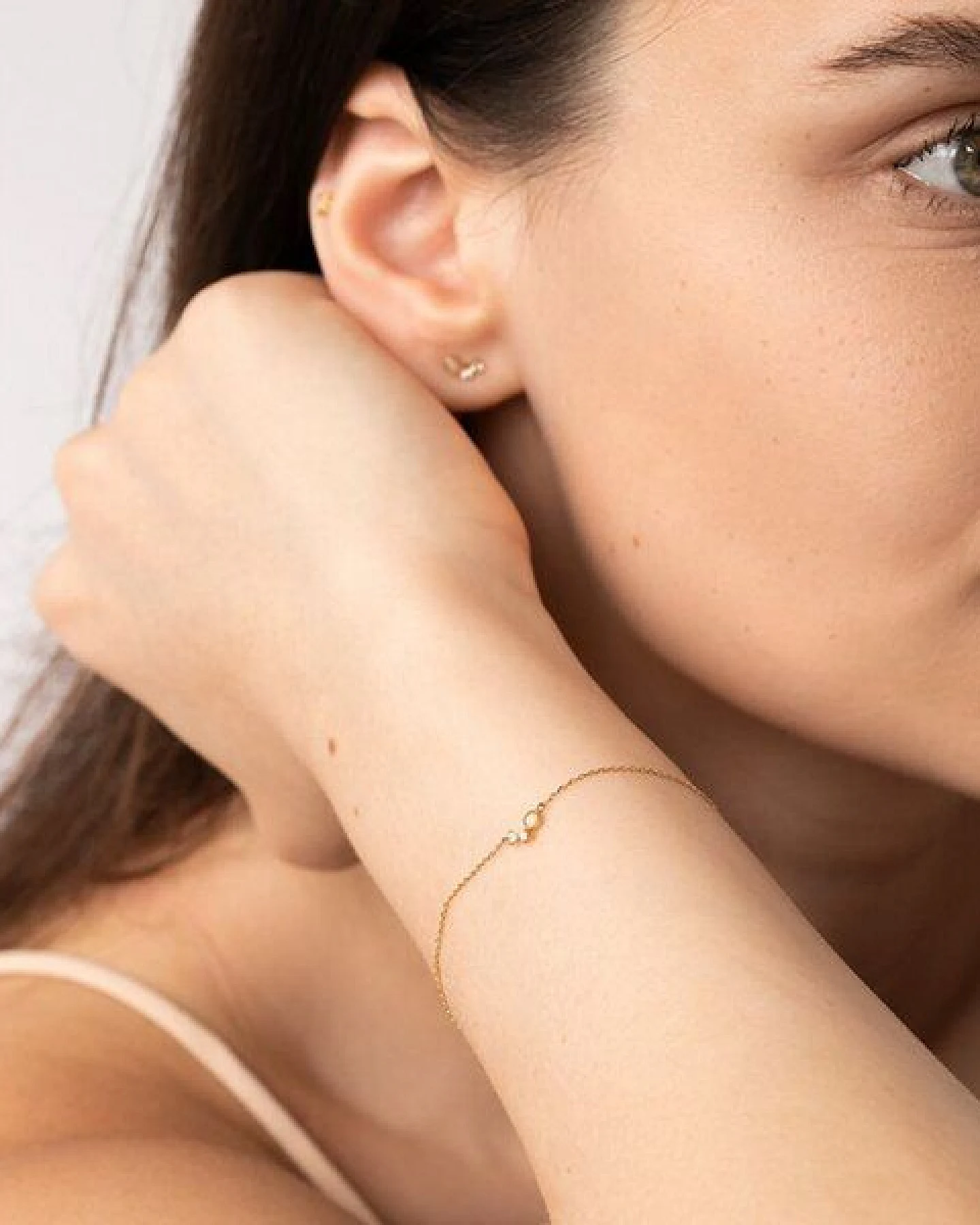 Eppi Goldenes Armband mit Opal und Saphiren Petia – Ansicht 4
