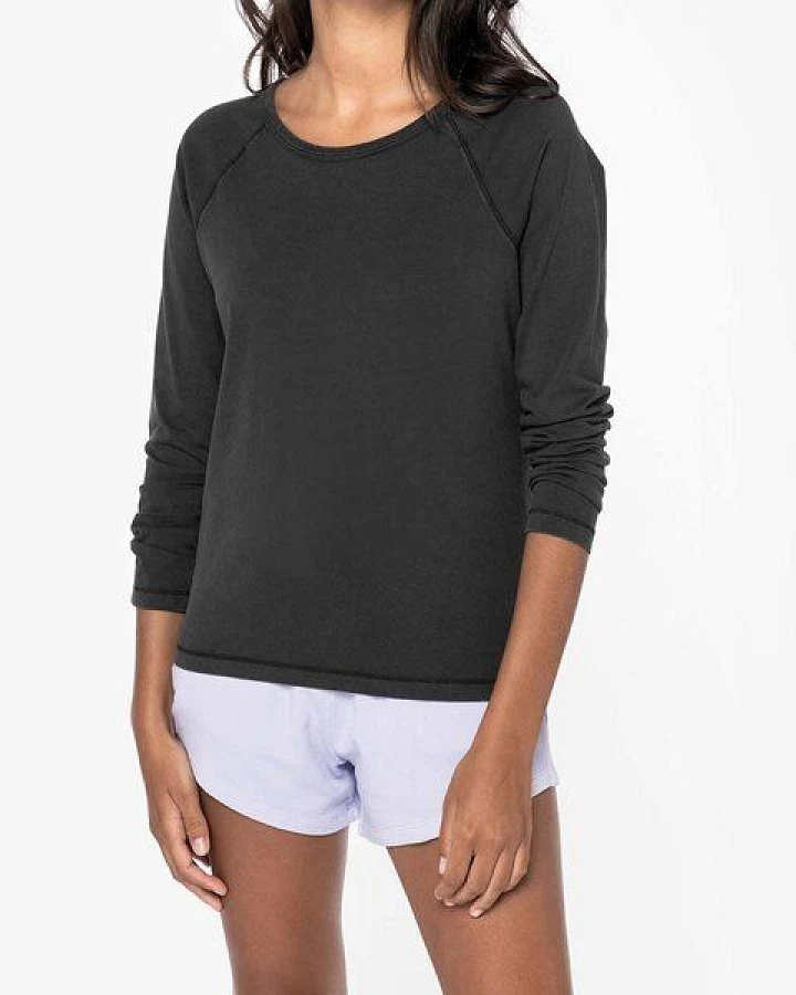YTWOO Raglan Longsleeve aus nachhaltiger Bio-Baumwolle für Damen