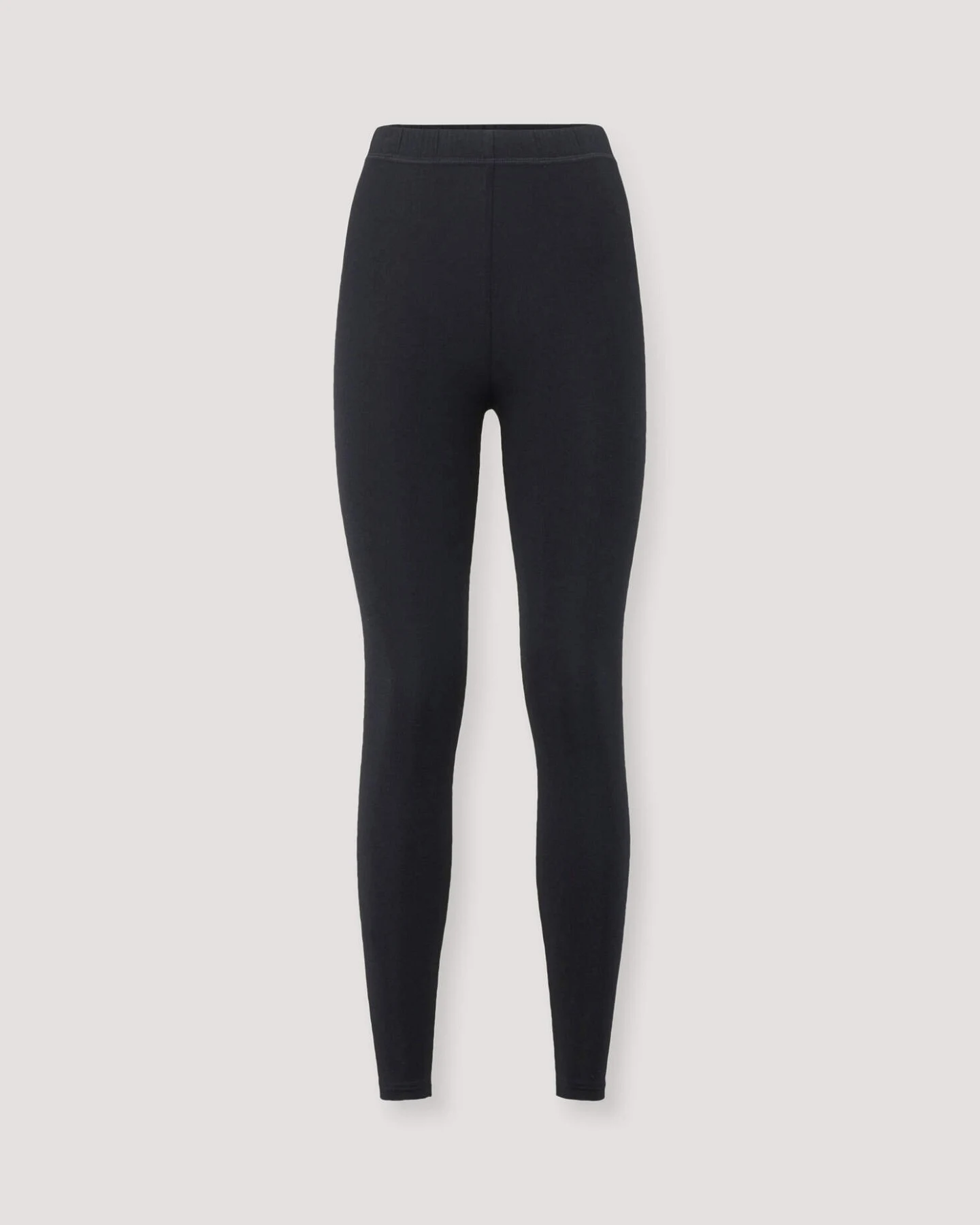 hessnatur Damen Leggings PURE BALANCE aus Bio-Baumwolle und TENCEL™ Modal - schwarz - Größe 48 – Ansicht 3