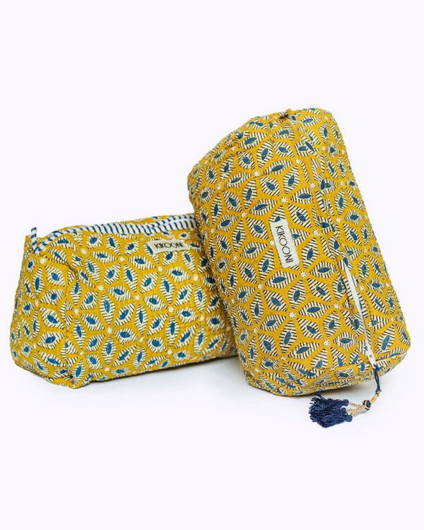 KIKOONI handgefertigte Kosmetiktasche "Desert Flower" – Ansicht 2