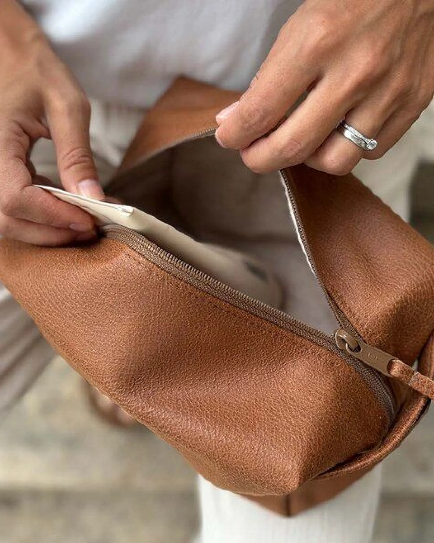 BOWLEANIES TASCHEN Kulturbeutel – Ansicht 3