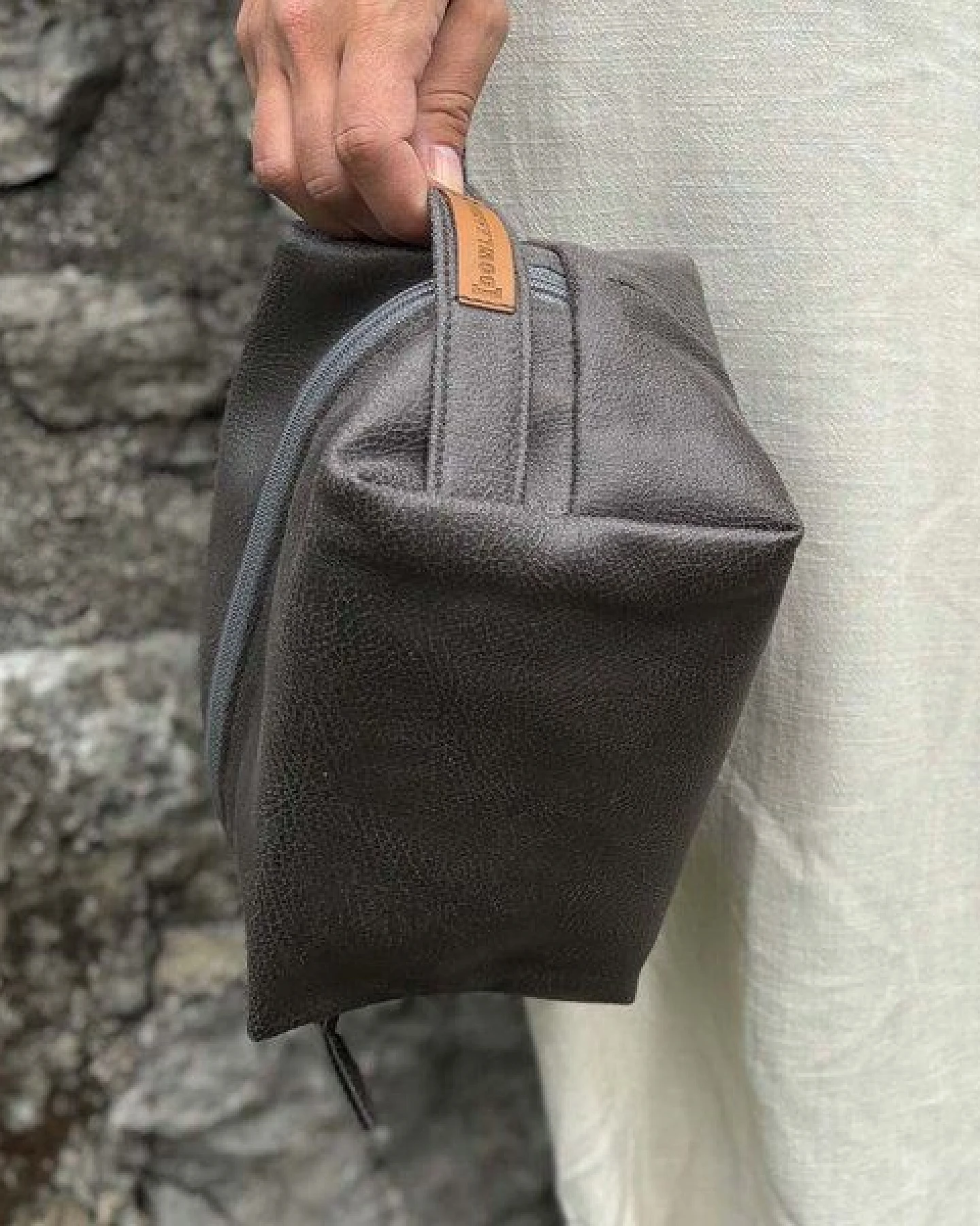BOWLEANIES TASCHEN Kulturbeutel – Ansicht 2