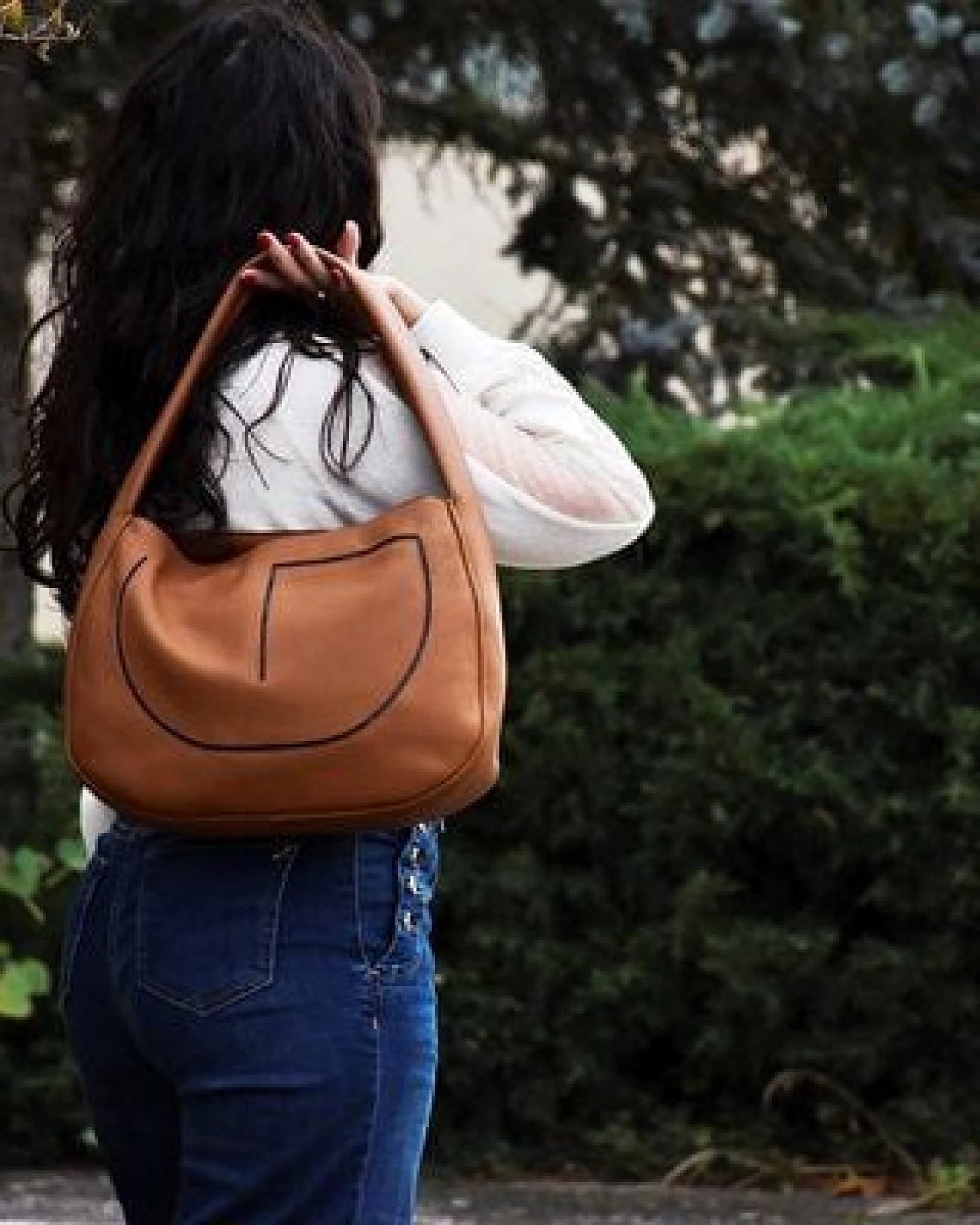 Ritagli di G HOBO BAG G-JOY Leder 100% Made In Italy – Ansicht 4