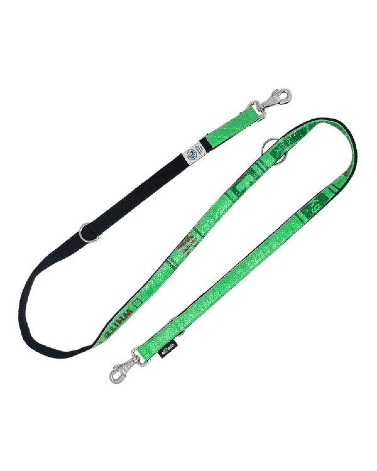 GOOPSI Hundeleine LANKA mit Halsband Gr. L (37-51cm) im Set - Grün – Ansicht 4
