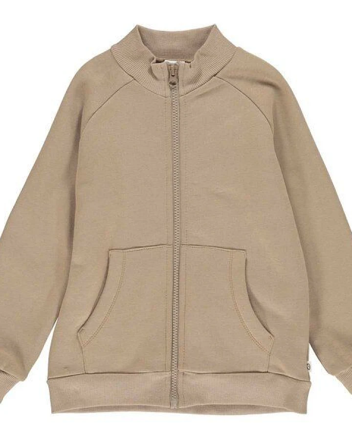 Fred's World by Green Cotton "Green Cotton" Sweatshirt-Jacke sand