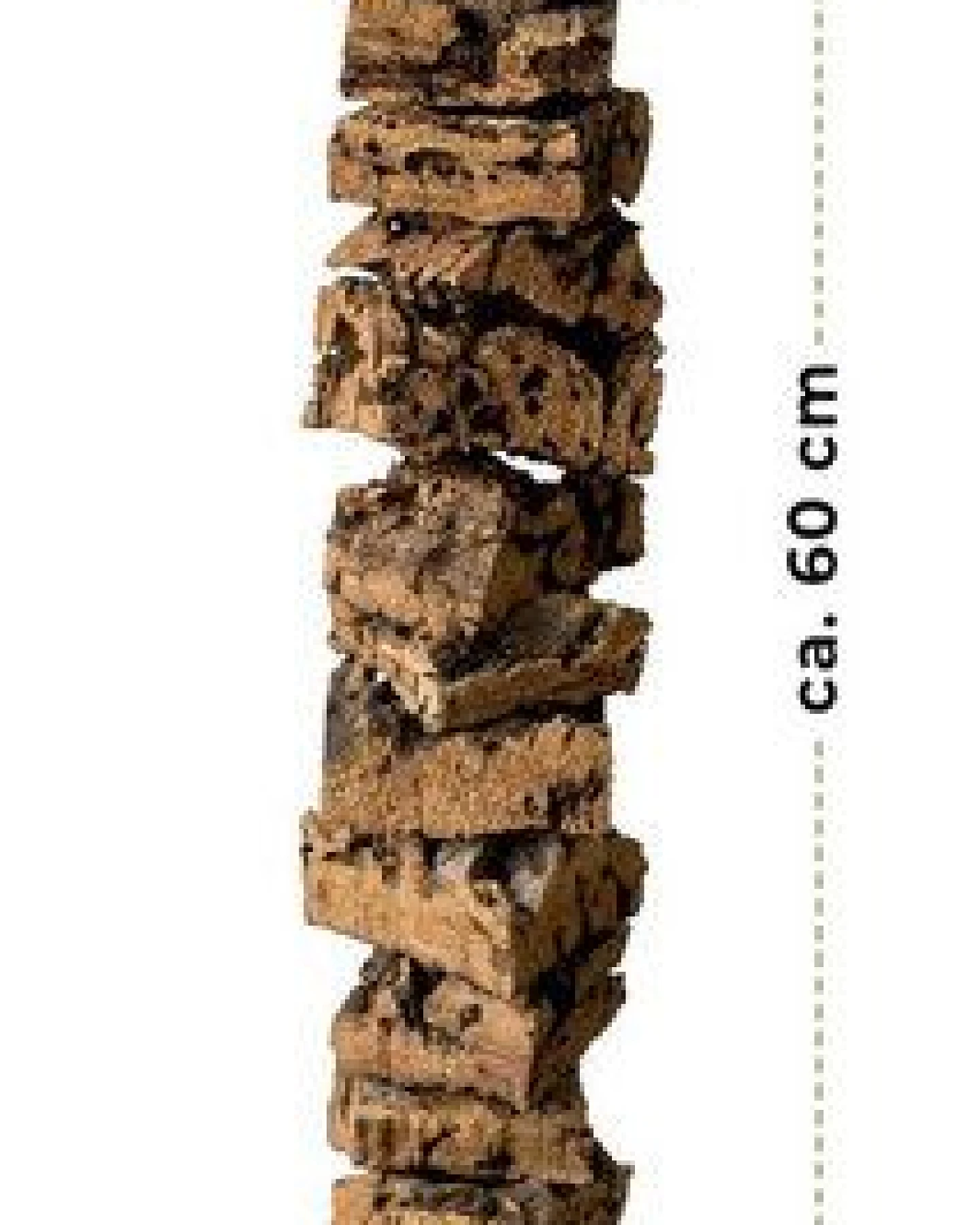 Kork-Deko Kette zum Knabbern aus Naturkorken, groß – Ansicht 2
