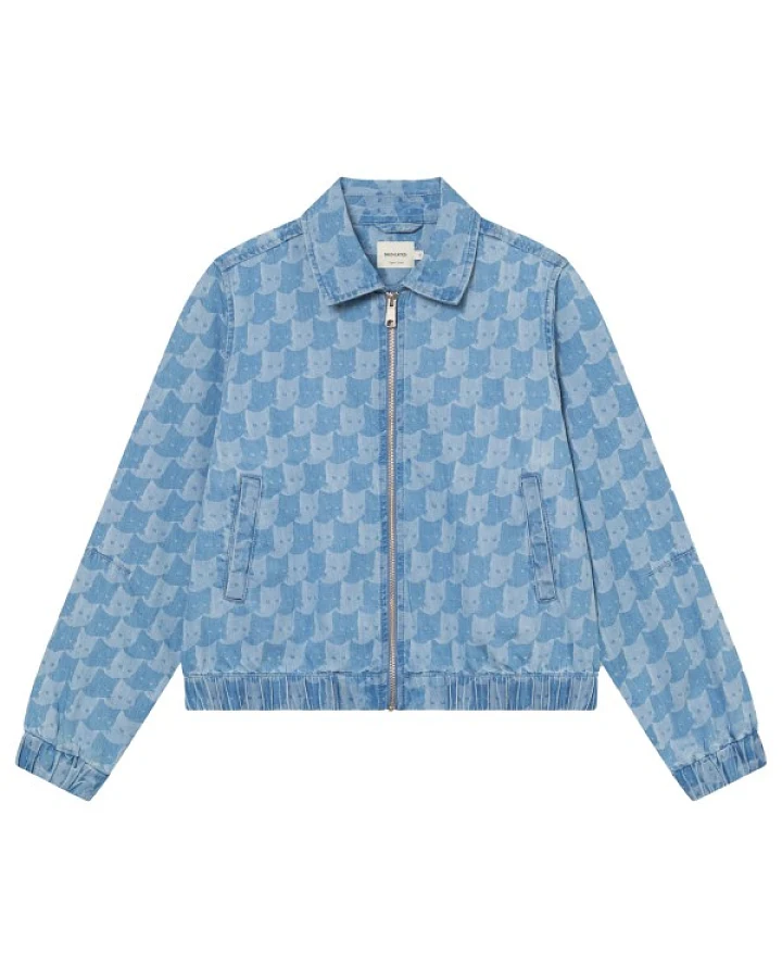 DEDICATED - Women's Jacket Sunna Denim - Freizeitjacke Gr XS blau
